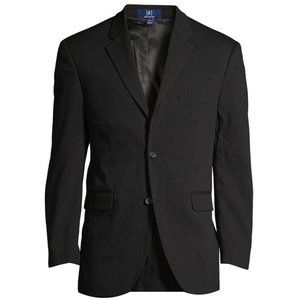NWT George Men's Performance Comfort Flex Suit Jacket Size 50R Black Color